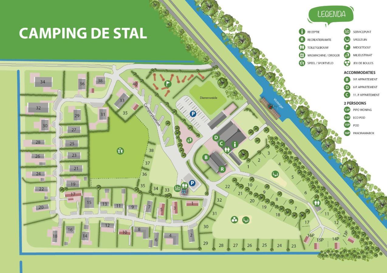 De Pod Hotell Drijber Exteriör bild